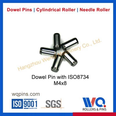 What is the difference between ISO8734 and ISO 2338 dowel pins?